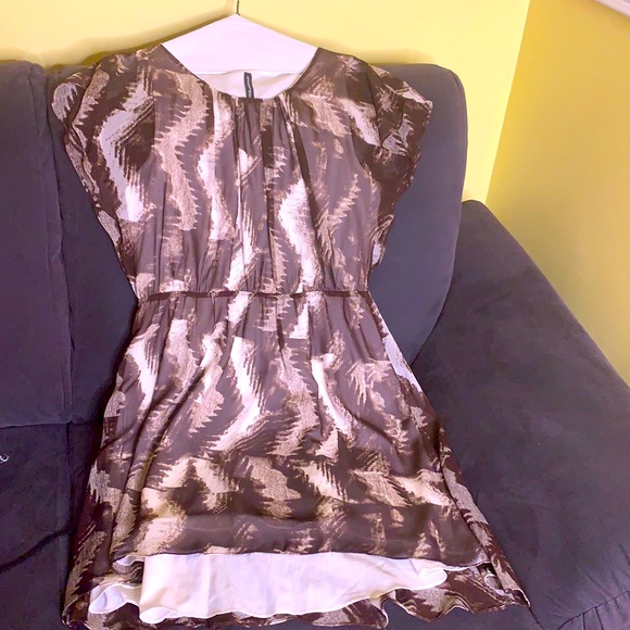 Brown summer dress - Picture 1 of 2